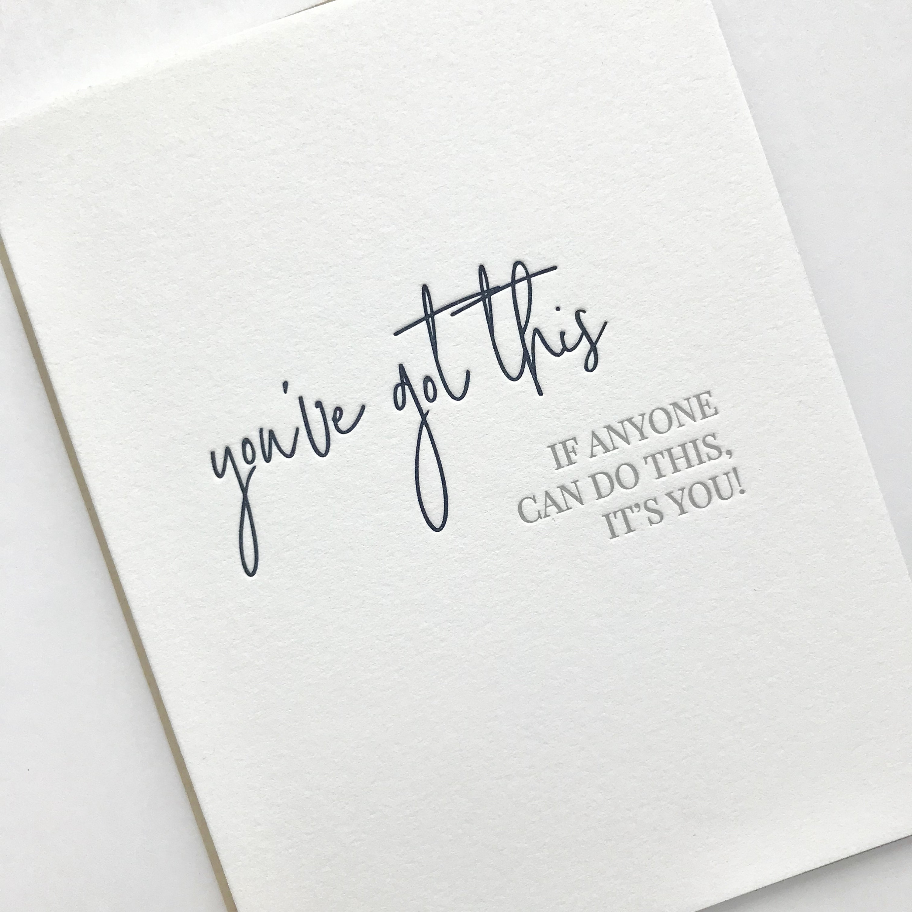 You Got This Encouragement Card You Got This Encouragement Card