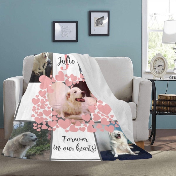 Pet Memorial Blanket Etsy