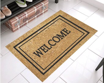 Cork Door Mat Etsy
