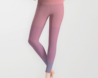 mauve yoga pants