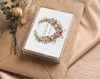 Personalized Playing Card Set 52 cards, Anniversary Gift, Family Fun Night, Customizable Poker Deck