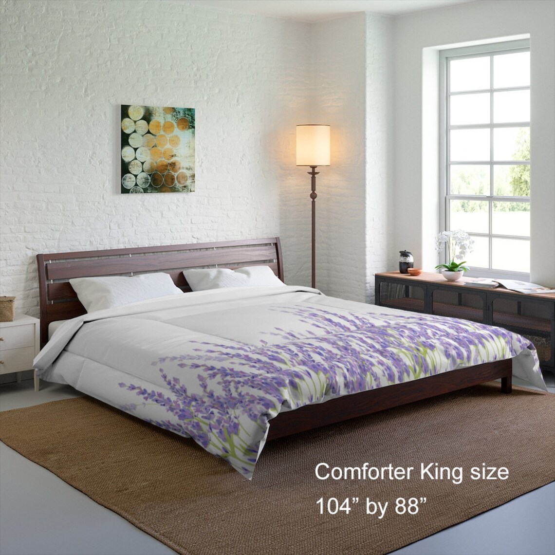Lavender Duvet Cover or Comforter for Twin Twin XL Full Etsy