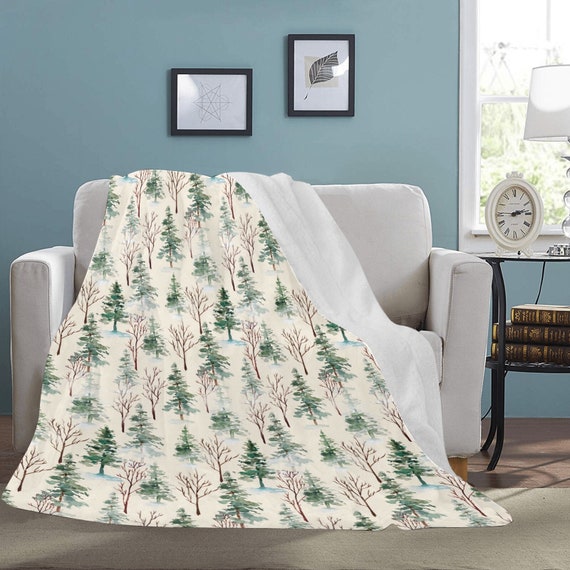 Winter throw blanket shop