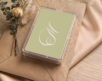 Personalized Playing Card Set 52 cards, Family Fun Night, Customizable Poker Deck Housewarming Gift
