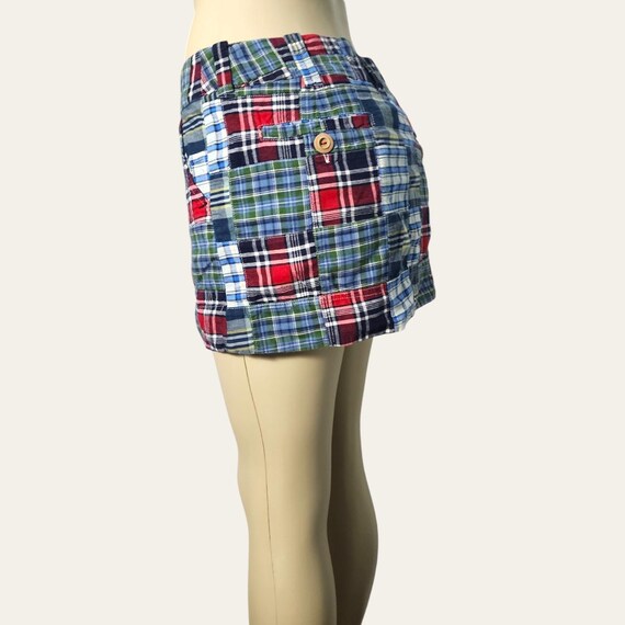 Y2K Patchwork Quilted Mini Skirt - image 4