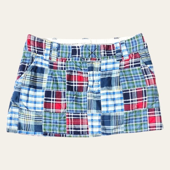 Y2K Patchwork Quilted Mini Skirt - image 9