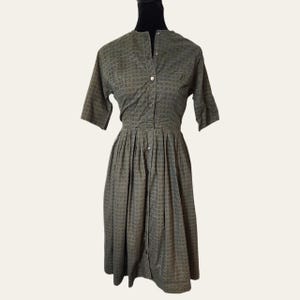 Vintage 1950s Day Dress