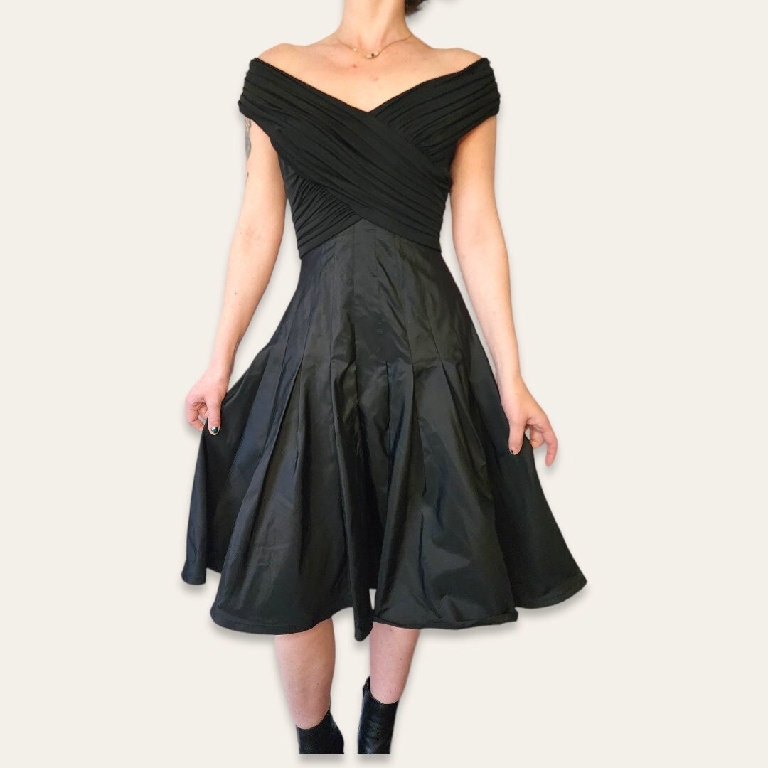 Fit Flare Dress 90s - Etsy