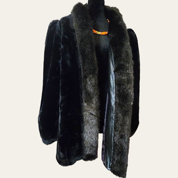 1970's Faux Fur Coat - image 5