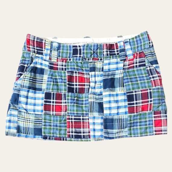 Y2K Patchwork Quilted Mini Skirt - image 7