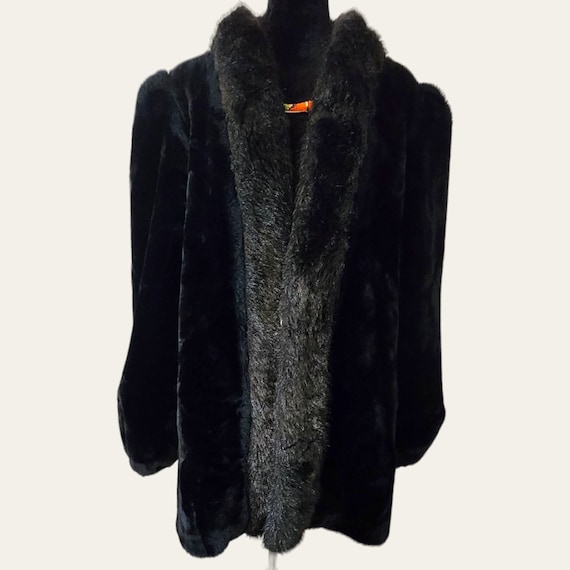 1970's Faux Fur Coat - image 1