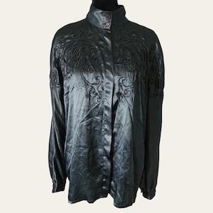 Vintage 80s Western Blouse