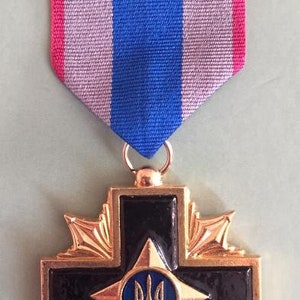 For serving to the Motherland Antiterrorist operation  Ukraine Military medal 
