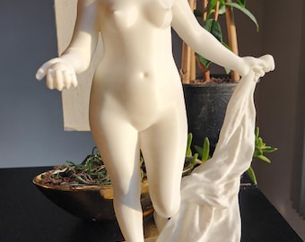 Escultura de Venus Victoriosa de Renoir, estatua de mitología clásica, decoración artística de diosas