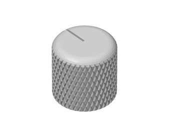 Guitar Potentiometer 3D Printed Knobs, Telecaster Style Knob, Upgrade Your Guitar (0.75" x 0.75"), Musicians Gift (2 PIECES)