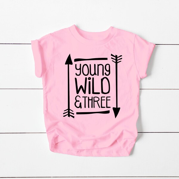 Young Wild and Three Etsy