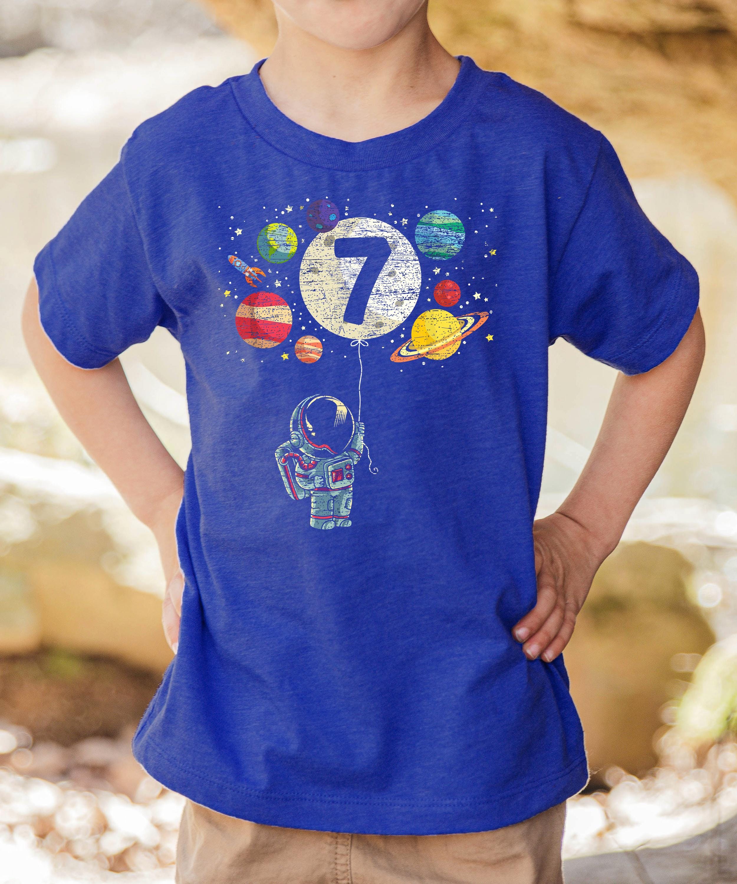 planet kyu Tシャツ　The Birthday planet kyu Tシャツ The Birthday 7th Birthday Space Astronaut