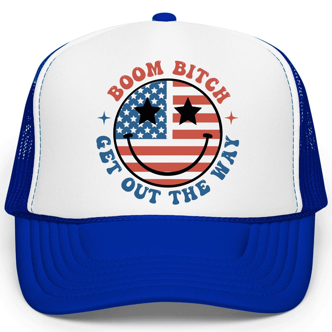 New Era 9FORTY USA Eagle Patch Mesh Trucker A-Frame Snapback Hat Red White Blue