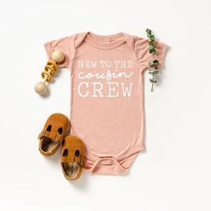 New to the Cousin Crew Bodysuit Matching Cousin Crew New to the Cousin Crew Cousin Squad Matching Family Reunion Set New Baby Cousin Crew