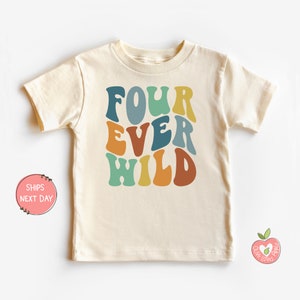 Girl's 4th Birthday Tank Dress - "Four And Fabulous" Glitter Racerback Summer Outfit - View #9