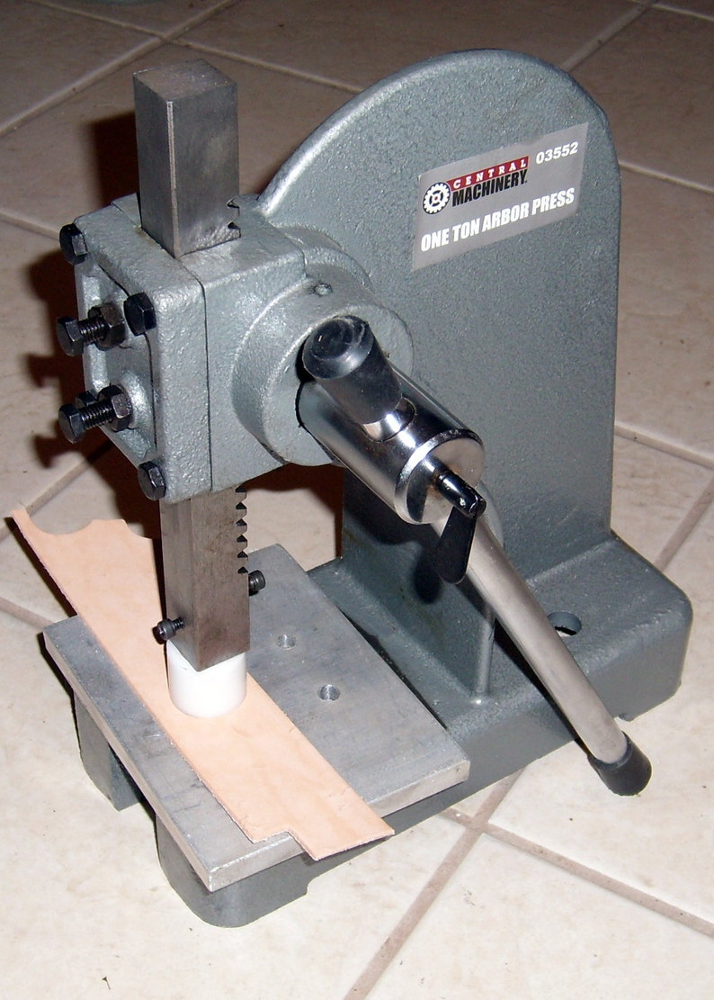 Embossing Stamp COWBOY AT CROSS 021 Leather Tooling Etsy