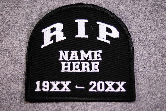 Custom Biker Patches – Motorcycle Patches – Memorial