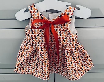 Dolls Dress suitable for 15 inch doll/ teddy or Bear Factory teddy