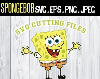 Spongebob svg | Etsy
