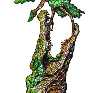 Crocotree, crocodile, digital art, digital download
