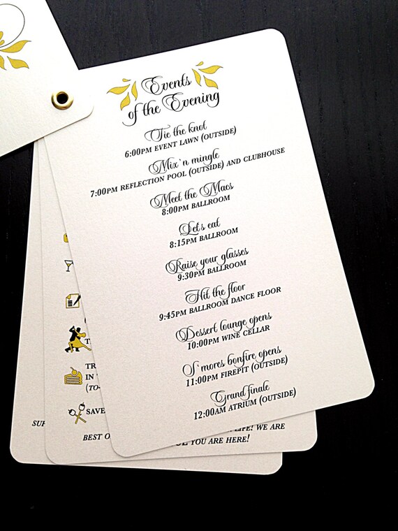Unique Wedding Programs Wedding Fan Program Vintage Etsy