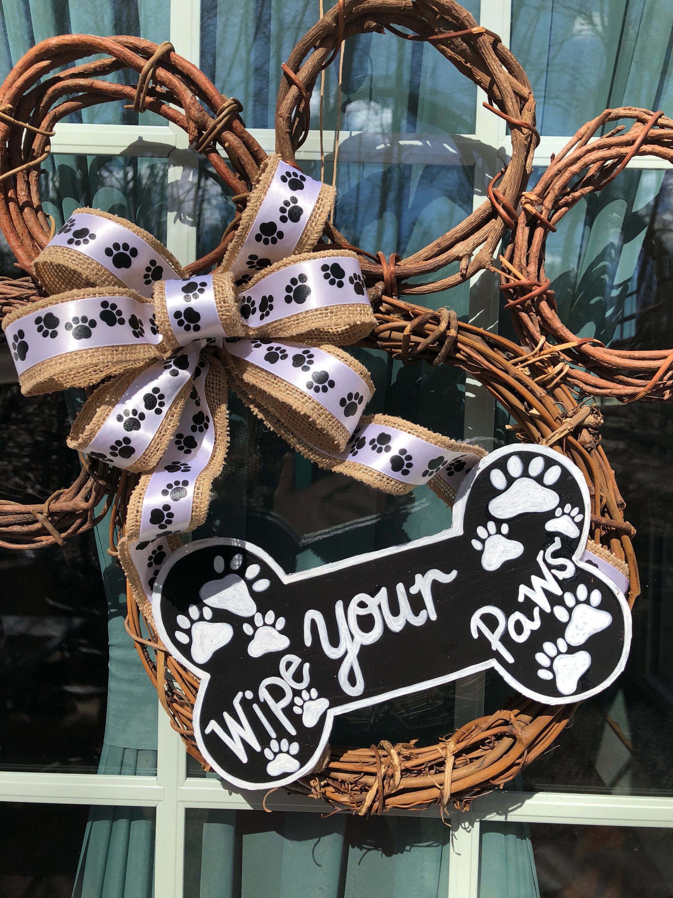 Free Free Paw Print Wreath Svg 2 SVG PNG EPS DXF File