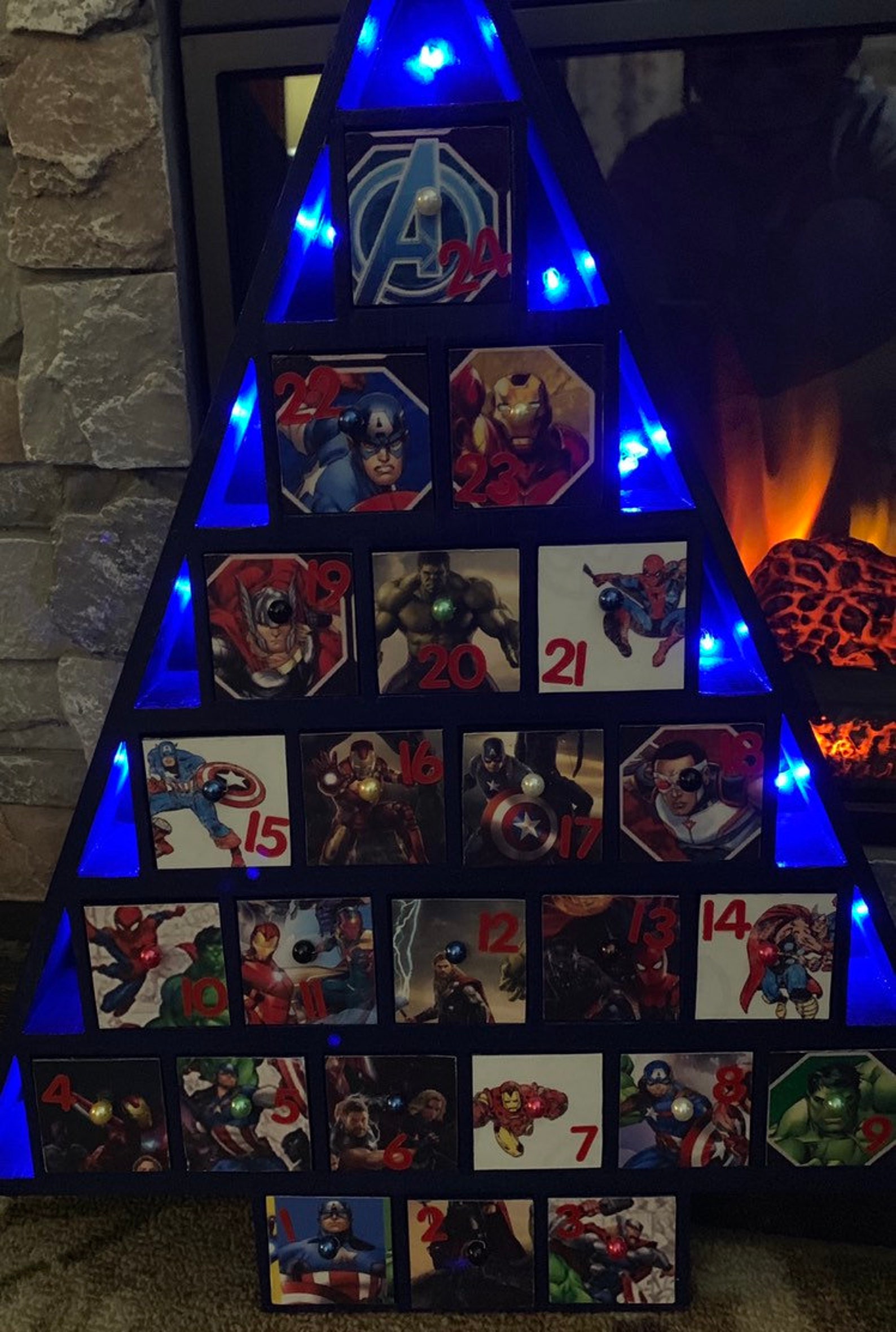 avengers christmas advent calendar