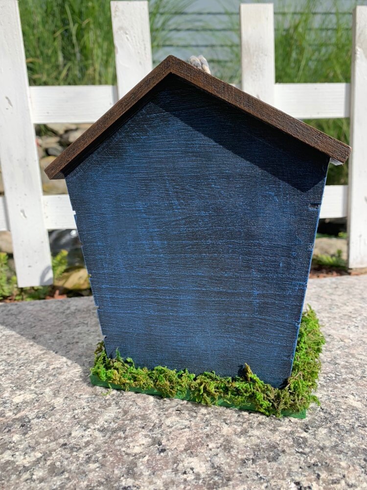 Doghouse birdhouse/wooden doghouse birdhouse Etsy