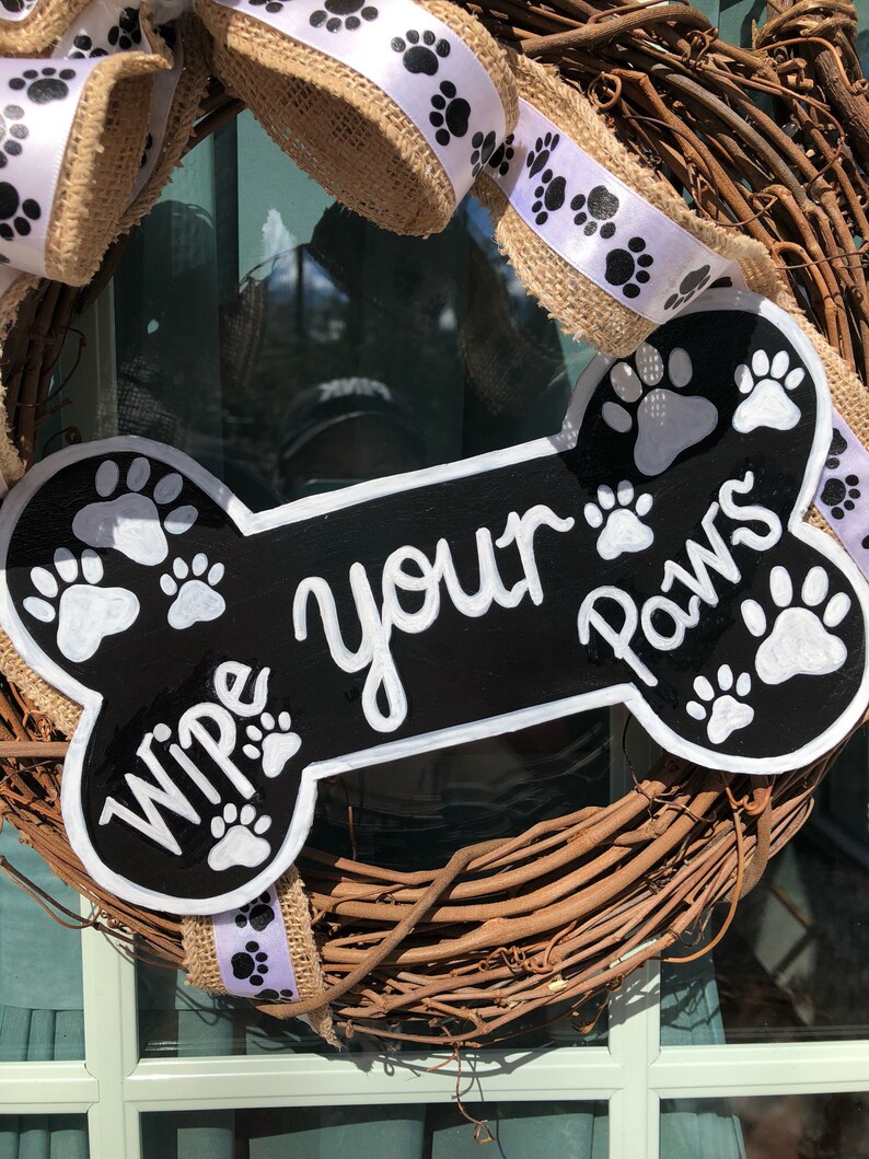 Free Free Paw Print Wreath Svg 640 SVG PNG EPS DXF File