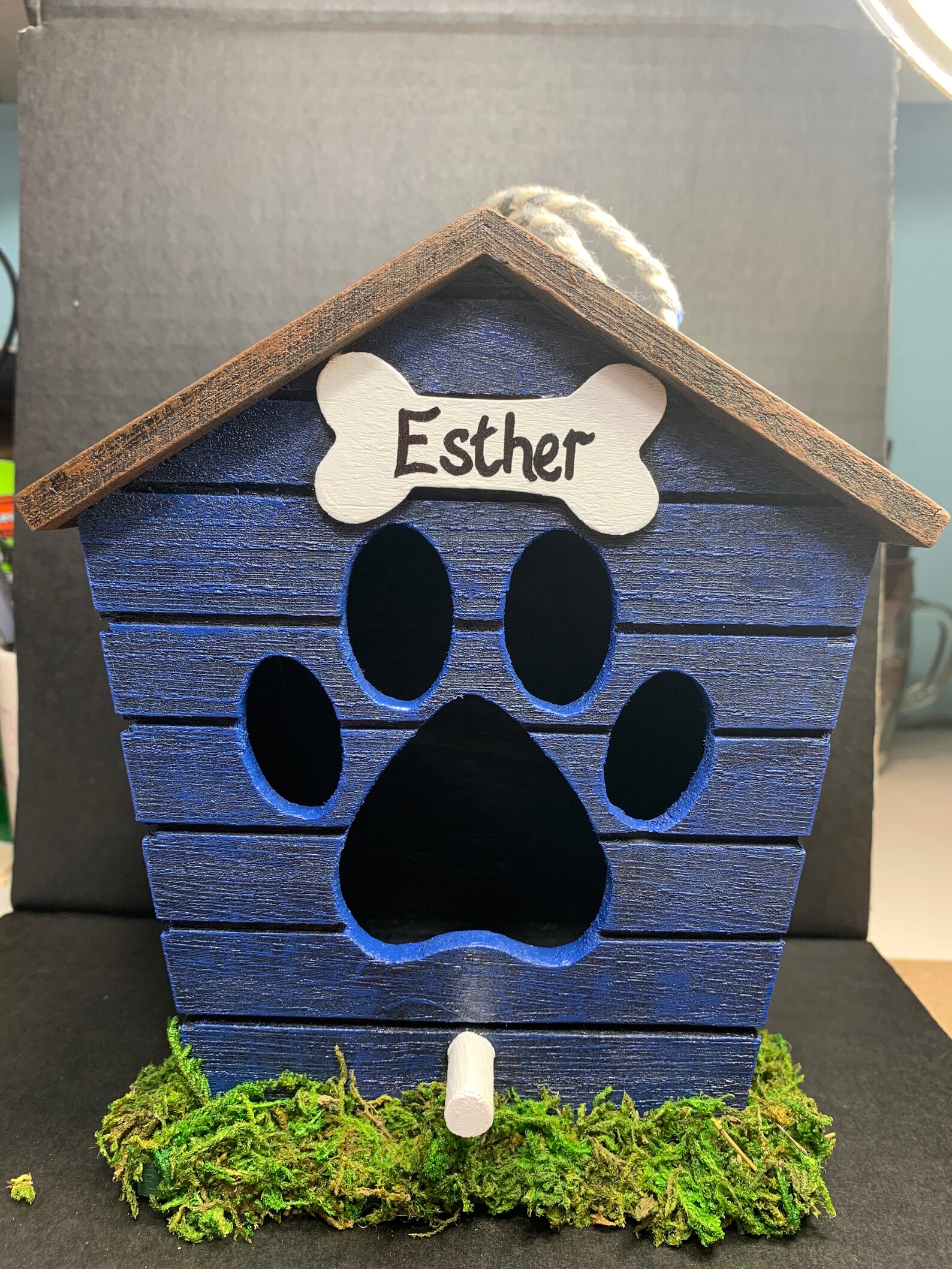 Doghouse Birdhouse/wooden Doghouse Birdhouse Etsy