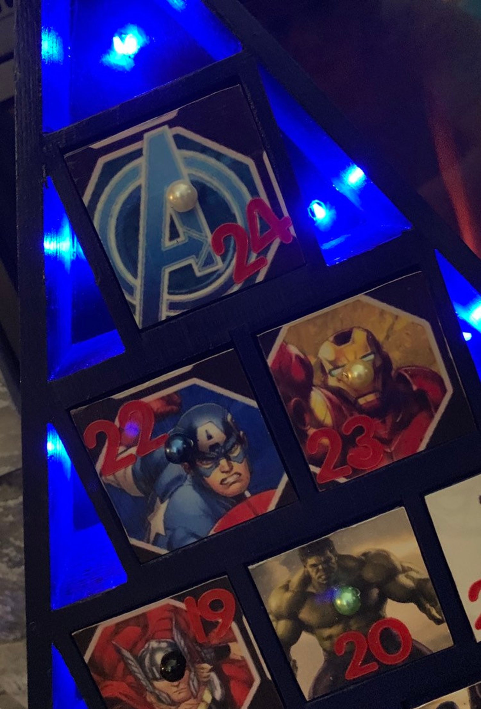 avengers christmas advent calendar