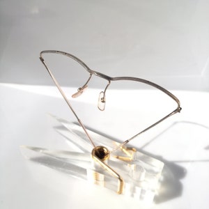 AMOR For Parts Frameless Glasses, New Avant Garde Glasses 1950, Minimalist French Glasses