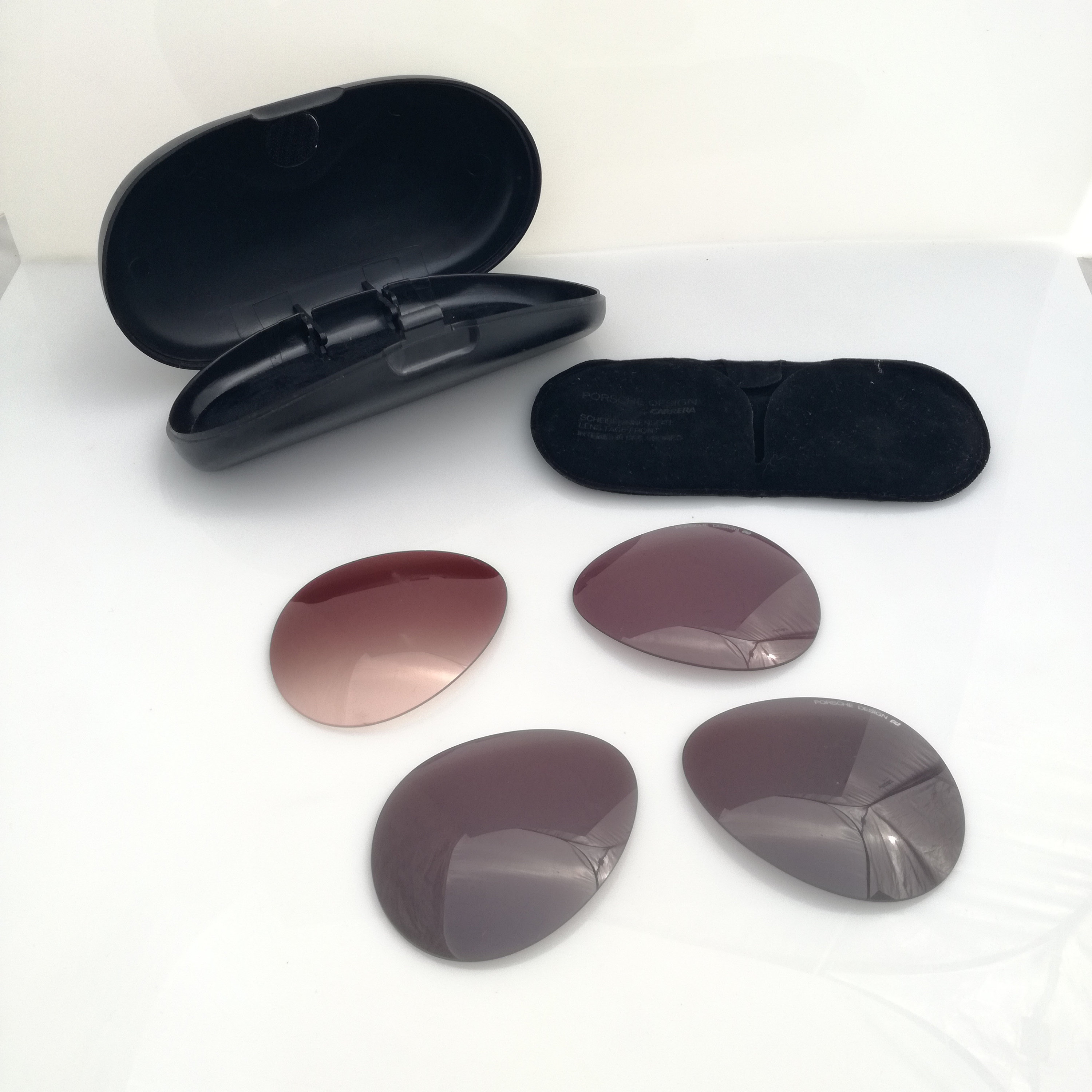 PORSCHE DESIGN by Carrera Lens Box 56 Mm, 4 Replacement Lenses