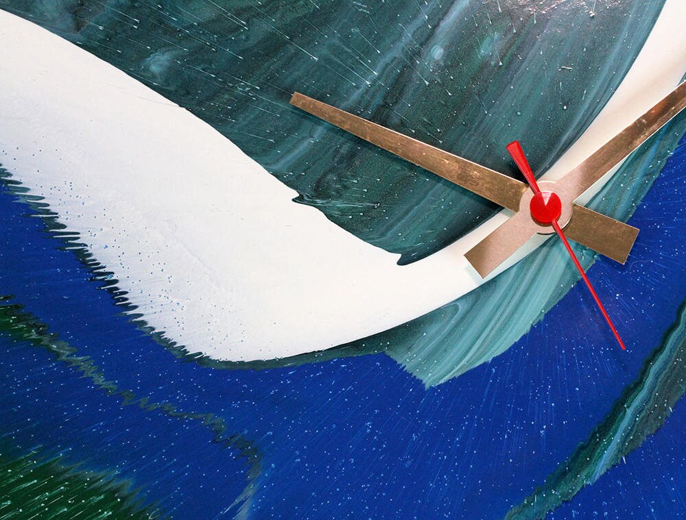 Horloge Murale Vintage de La Marque Sholer, Horloge à Quartz Qui Fonctionne. Pendule Ancienne Murale