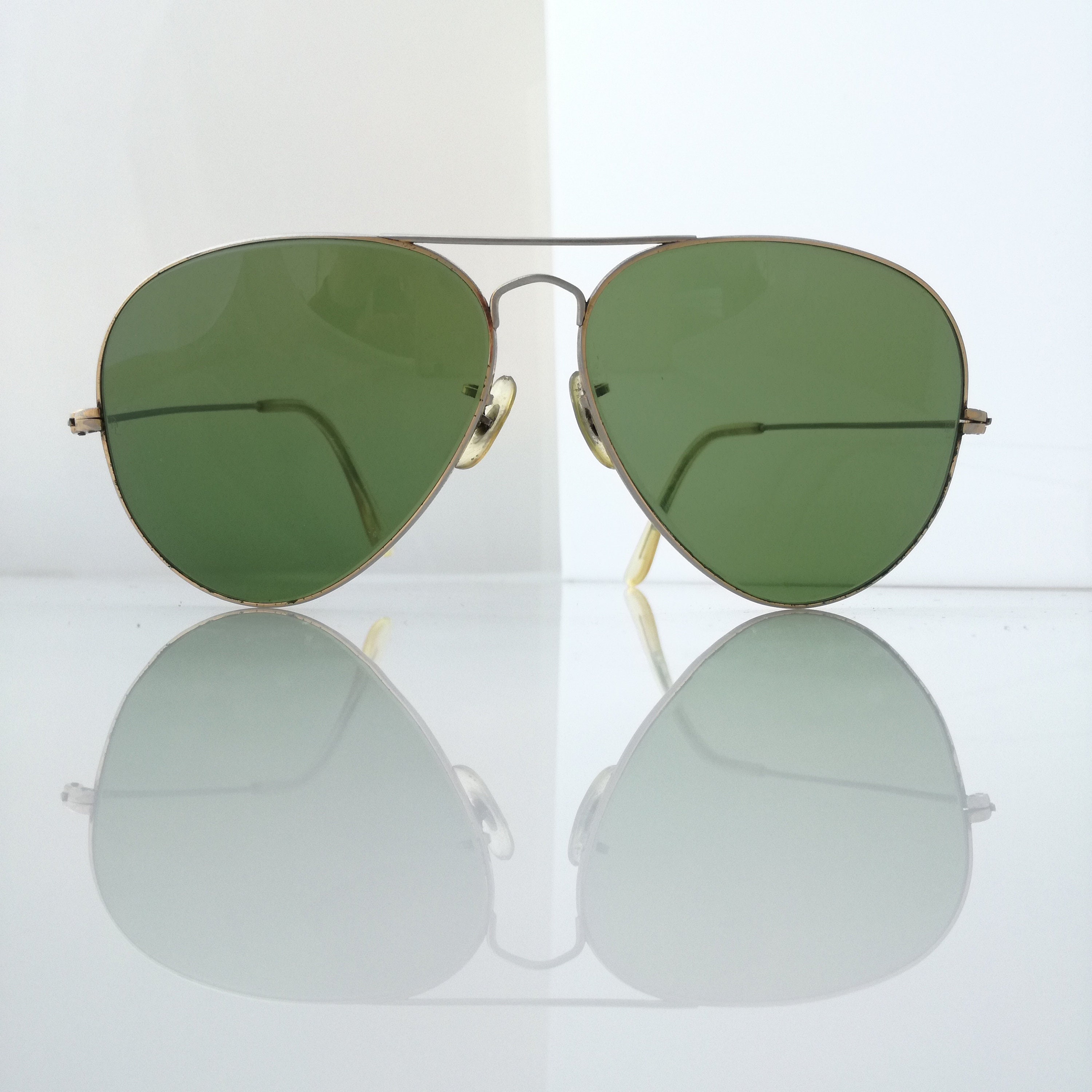 B&L USA LIC Aviator Glasses 1960 dimensiones 612 19 - Etsy España