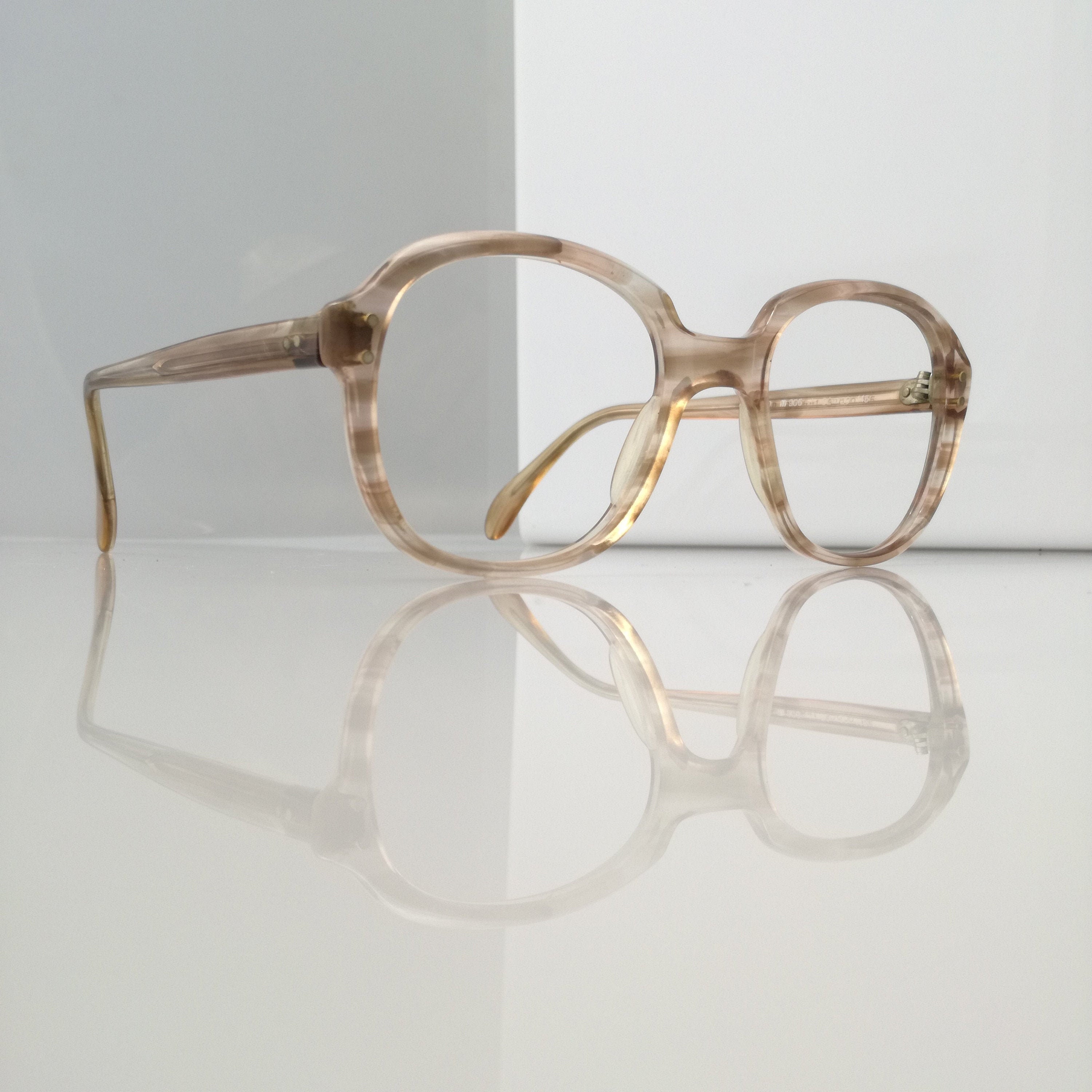 Lunettes De Vue Vintage Pour Femme - Modèle N°20, Monture Multicolore, Occasion, Fabriqué En France