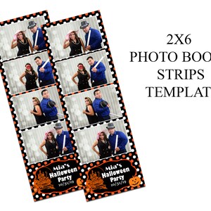 Photo booth template, Strips photo booth template, Wedding photo booth template, XV photo booth template, Halloween