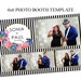 Photo Booth Template, 4x6 Photo Booth Template, Wedding Photo Booth ...