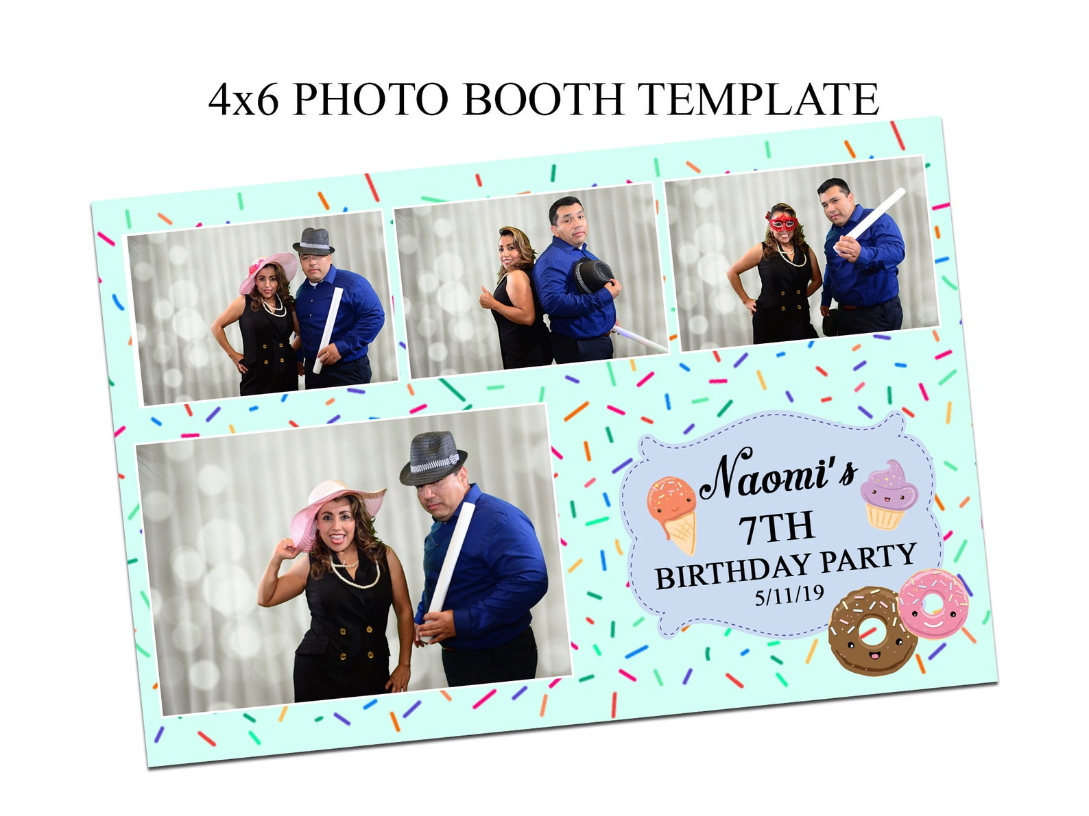 4x6 Photo Booth Template