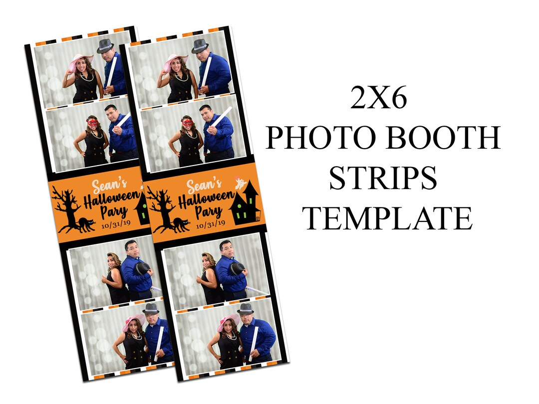 Photo Booth Template, Strips Photo Booth Template, Photo Booth Template ...