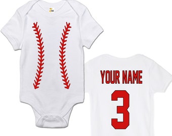 infant baseball jersey onesie