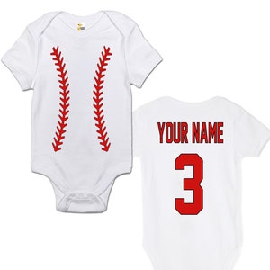 personalized baby baseball jersey