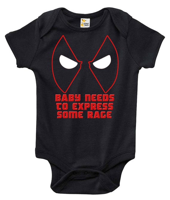 deadpool baby clothes