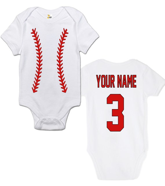 baby baseball jersey personalized