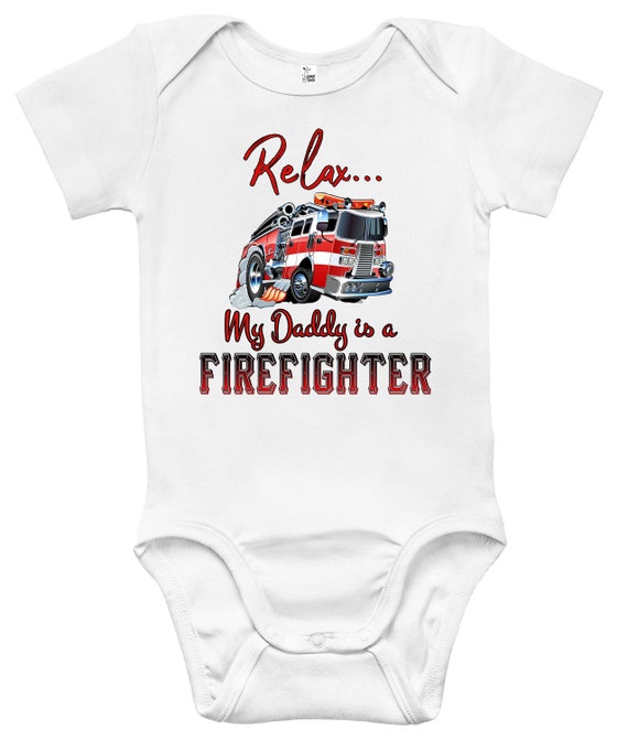firefighter baby clothes